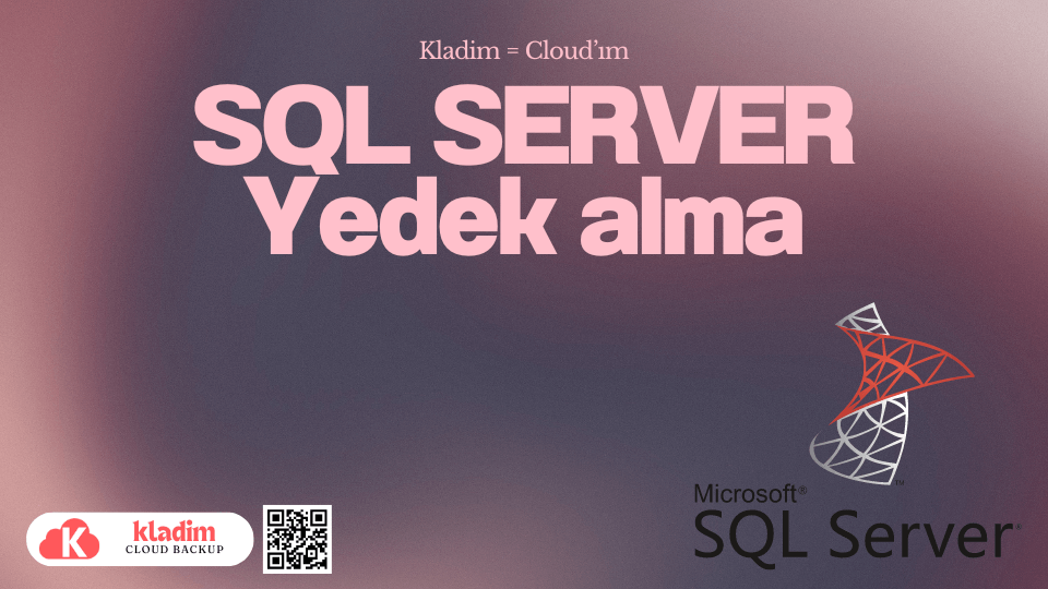 sql server yedekl ama