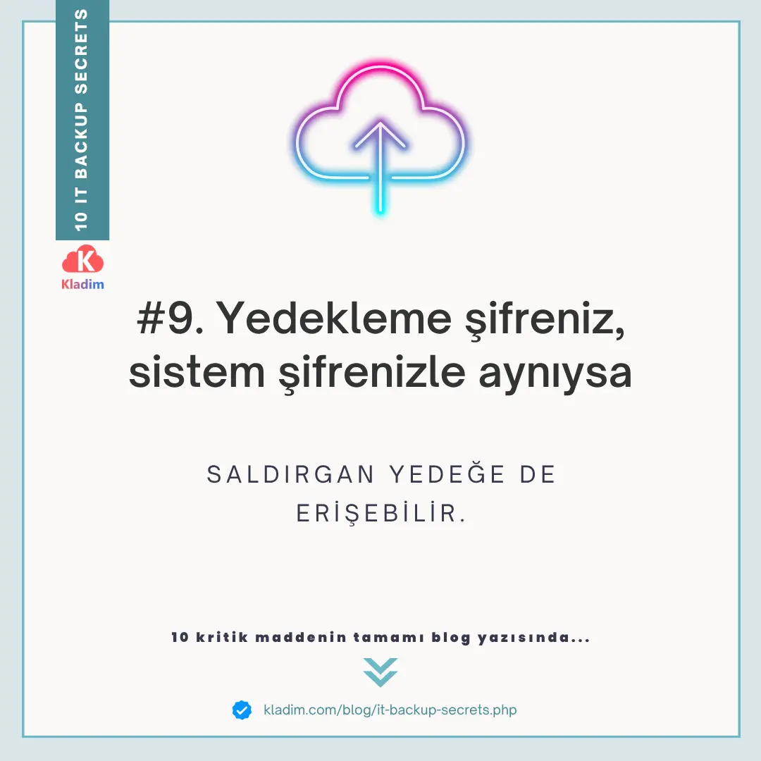 IT Backup Secrets #9