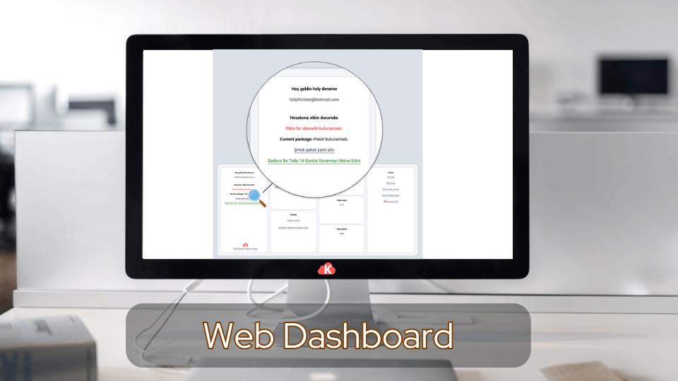 Web dashboard