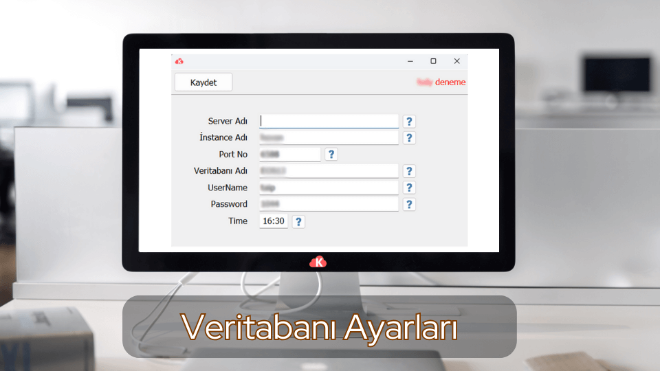 Veritabanı ayarları